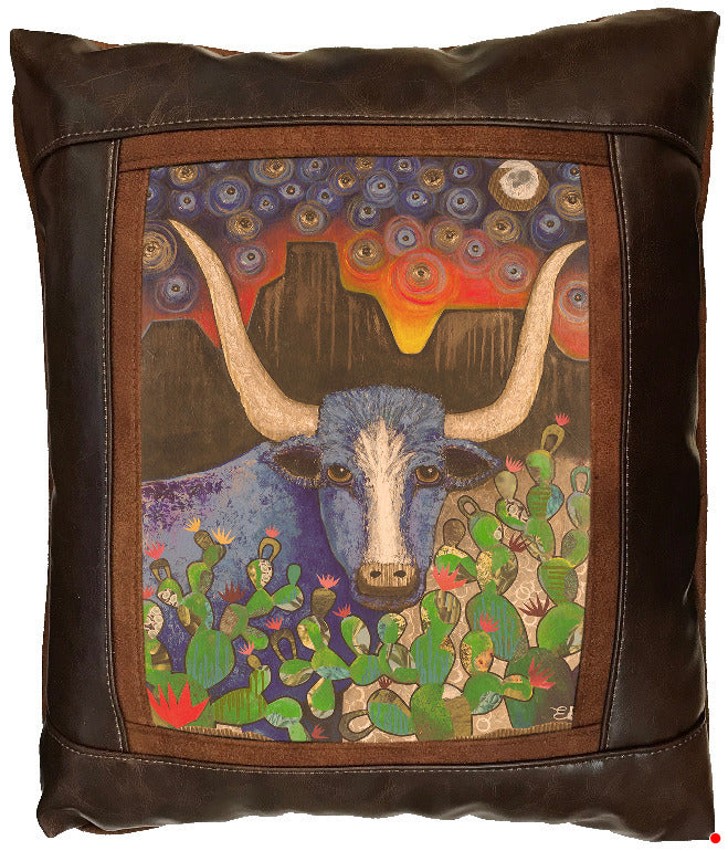 The "Texas Drifter" Pillow ‐ 17 x 15