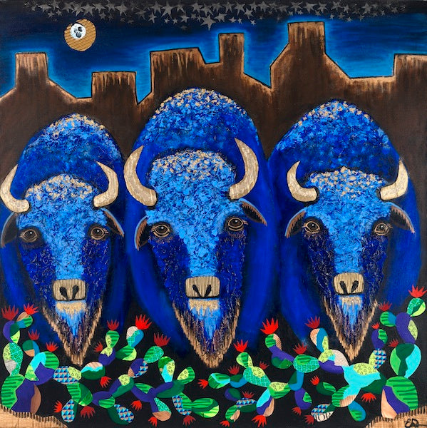 "Tres Amigos" Print on Paper