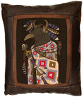 "Tribal Council Pillow: Crow" ‐ 17 x 15