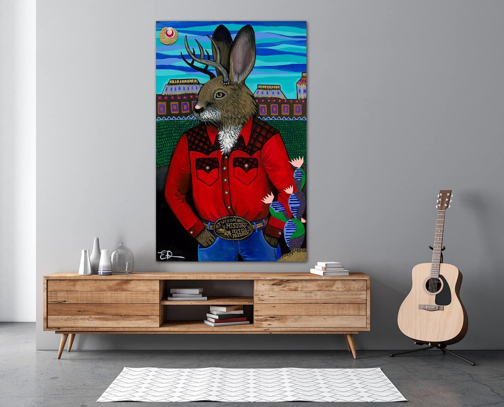 "Tucson Jack" Print on Canvas