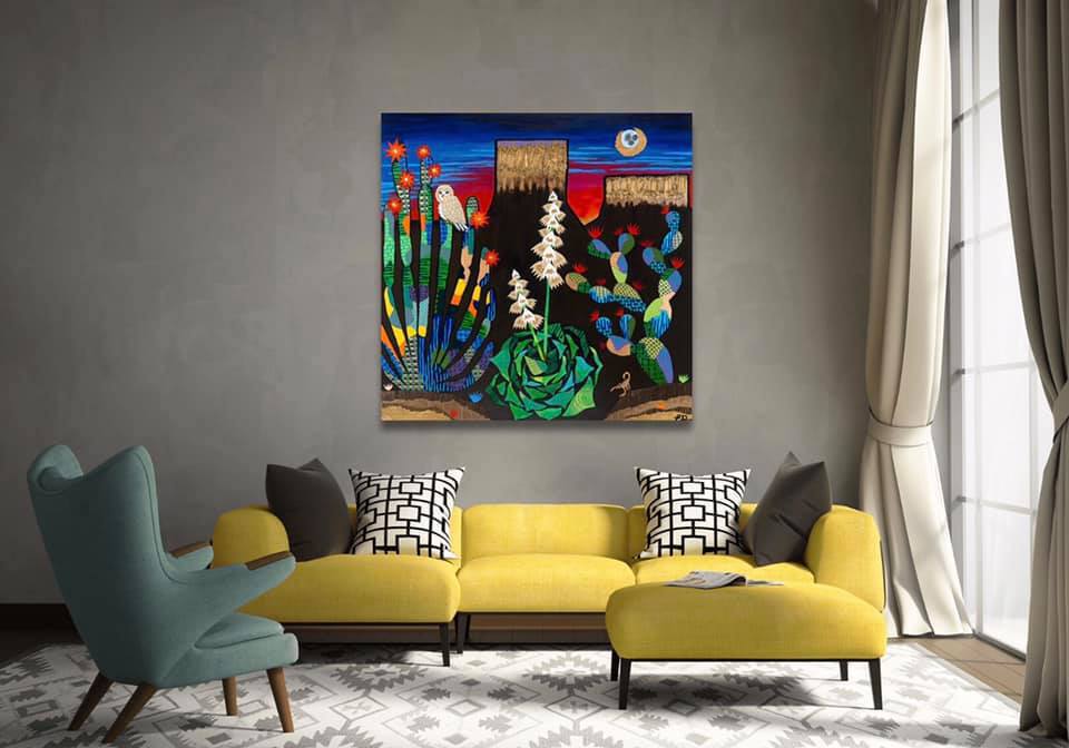 "Twilight Treasures" Print on Canvas