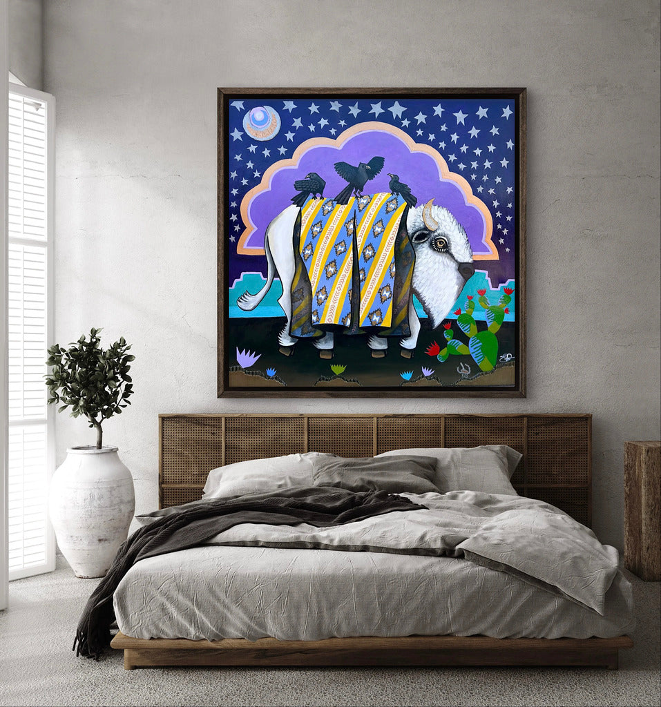 "Walking on a Dream" Print on Canvas